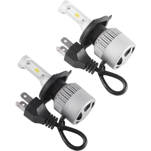 High Compatible High Effective Decoder Easy Installation Waterproof 6500K 72W 8000LM 12V H4 High Power LED Headlights Bulbs