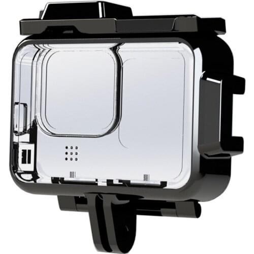 Camera Protection Frame, Sports Camera Comes with Cold Shoe Port, Portable Plastic Frame Suitable for Gopro9 Hero9