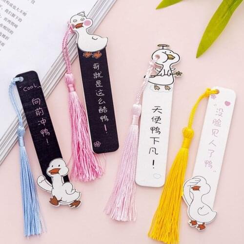 1 Pcs Cute Kawaii Duck Wooden Ruler School Creative Bookmark Stationery Gift Office Measuring Supplies Escolar Papelaria