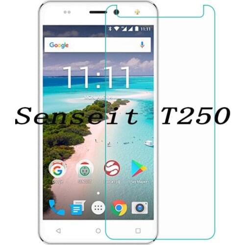 2PCS NEW Screen Protector phone For Senseit T250 phone Tempered Glass SmartPhone Film Protective Screen Cover
