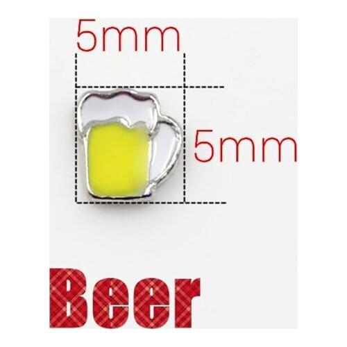 20Pcs/lot Wine Floating Charms Hand-made DIY for Glass Lockets