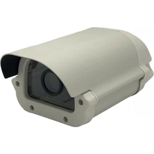 6Inch Security Surveillance CCTV Camera Housing Box Outdoor Case Waterproof Enclosure Aluminium Alloy Cover with Lens Cutout