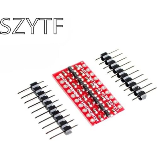 8 Channel bidirectional voltage level converter 8 high-speed full-duplex bidirectional level conversion module connector plate