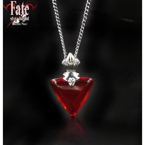 Anime Fate Stay Night Toys Necklace Zero Archer Master Tohsaka Rin Necklace Cosplay Pendants toy