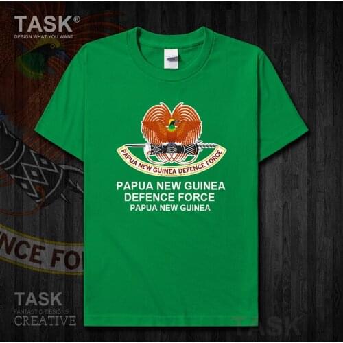 Army Papua New Guinea Guinean Niugini Niu Gini PNG PG new Tops t shirt Military Tactical country Short sleeve sports cotton 01