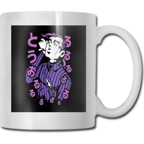 Doppio Jojos Bizarre Vinegar Adventure Golden Wind Anime Black Baseball Baseball Hats W Fresh Design Mug Cup