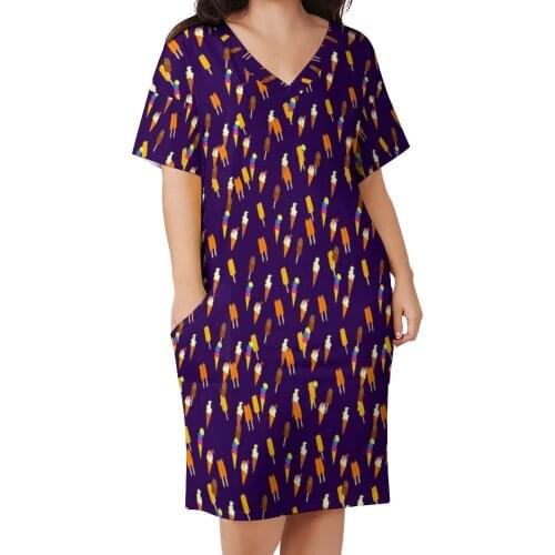 HurryLazy Plus Size Summer Dresses