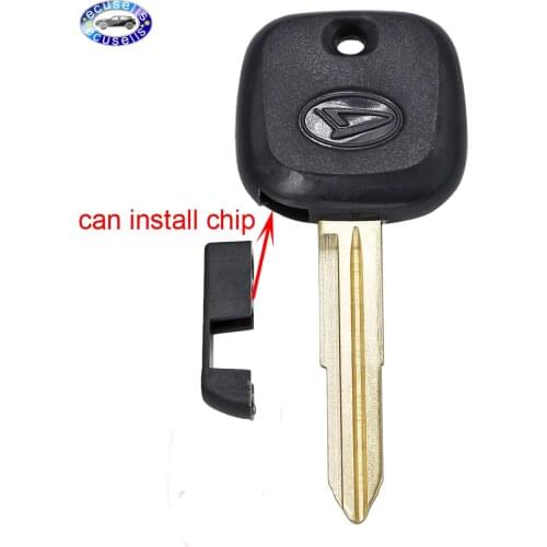Transponder Key Blank Fob Key Remote Shell for Daihatsu Charade Copen Cuore Feroza Sirion Terios YRV can install chip