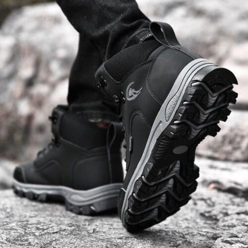 Men Chelsea Boots Cowboy Boots Mens Leather Home Boty Waterproof Winter For Men Mens Military Boot Casual Ankle