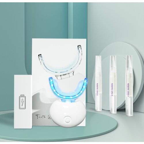 Luxsmile Family Teeth Whitening Set Smart Blue Light Charging Timed Whitening and Cleaning Teeth Convenient Use