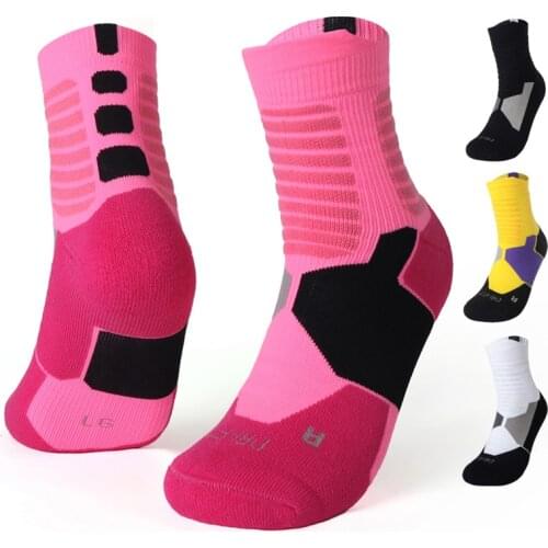 Basketball Socks Men and Women Towel Bottom Sports Socks Sweat-absorbent Breathable Outdoor Running Fitness Cycling Socks
