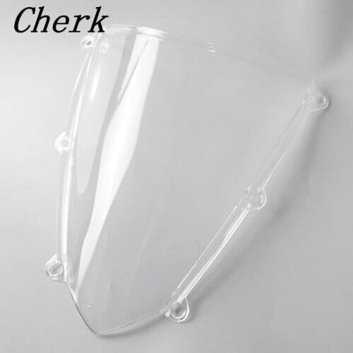 New ABS Motorcycle Clear Double Bubble Windscreen Fairing Windshield Shield for HONDA CBR600RR F5 07-12 11 10 09 08