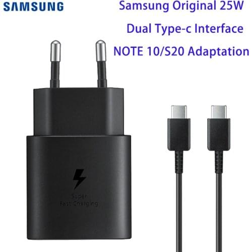 Original Samsung EP-TA800 PD Super Fast Charger Travel Adapter For Samsung Galaxy S20 S20PLUS S20 Ultra Note10 A70s A71 A80 A90
