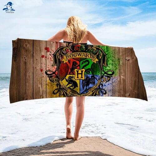 PHAYON Movie Four Magic Classic Beach Towel Large for Kids Adult Microfiber Bath Towel for Travel Yoga Sports Camping Towels