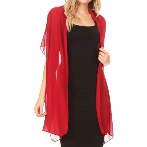 Sparsil Women Summer Chiffon Scarves Thin Breathable Beach Shawls Muslim Headband Female Hijabs Wedding Evening Scarf Wrap Stole