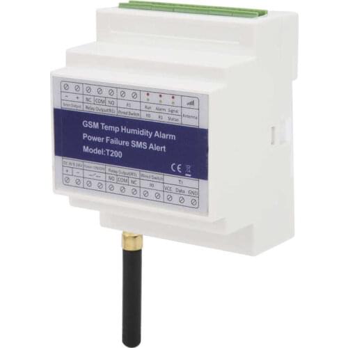 Power Status Monitoring System GSM Temperature Alarm Relay Power Status Monitoring Relay 6 Preset Phone for Vegetable Greenhouse