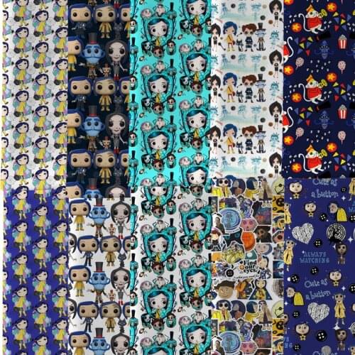 Half yard 45*140cm cartoon princess Tissue Kids Home Textile polyester cotton fabric mask