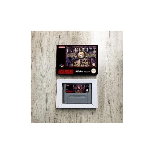 Ultimate Mortal Kombat 3 - Action Game Card US Version with Retail Box