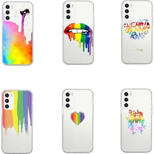 Gay Lesbian LGBT Phone Case Clear For Xiaomi Mi 11 Samsung A 51 50 71 70 Note S 21 20 10 i OnePlus 9 8T 7 Pro Lite Plus Ultra