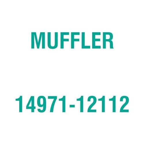 For Kubota 14971-12112 MUFFLER