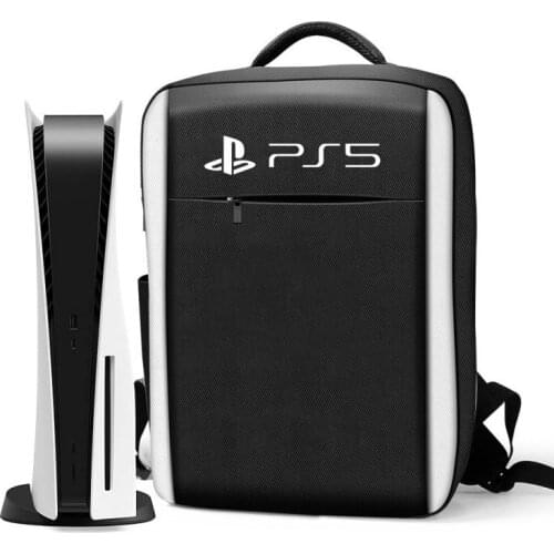 Travel Storage Carry Bag for PS5 Travel Bag Backpack PS5 Travel Carrying Case Carrying Protective Bag Shoulder Bag For PS5