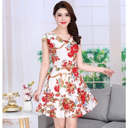 Летние платья больших размеров HANQIYAHULI China At AliExpress