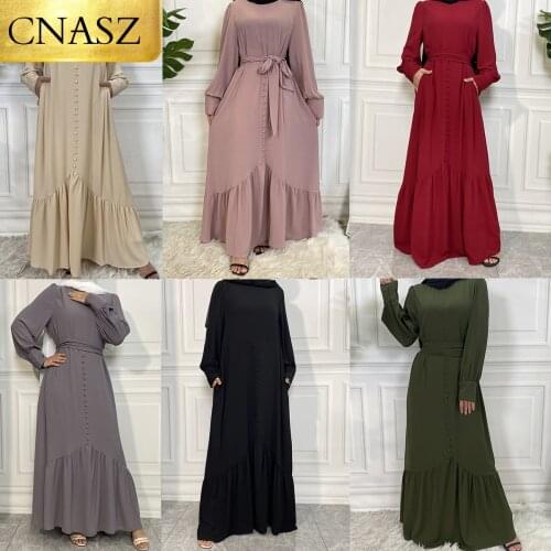 Hijab Summer Dress Turkish Knitwear Robe Moroccan Style Islamic Kaftan Abaya Satin African Clothing Muslim Sets Algerian Caftan