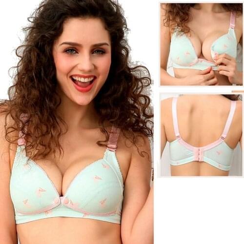 Cotton Maternity Nursing Bra Maternity Pregnancy BreastFeeding Bras for Women Pregnancy Feeding Bra Underwear Clothing