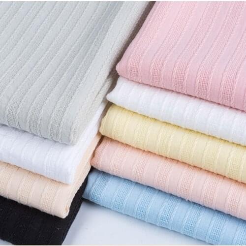 New solid color cotton Fabric for Baby Bedding Textile Patchwork Quilt DIY handmade Sewing Fabric Material