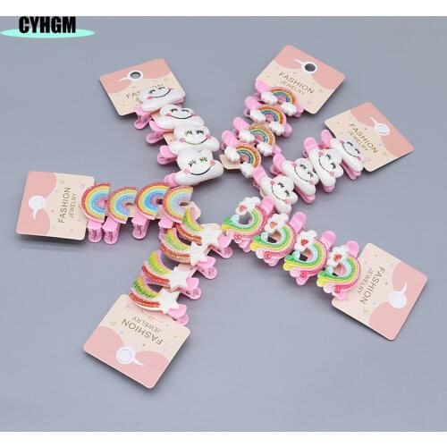 Wholesale girls kawaii hair pins hair accessories pinches para el pelo hair clips korean style modis plaid hairpins G025