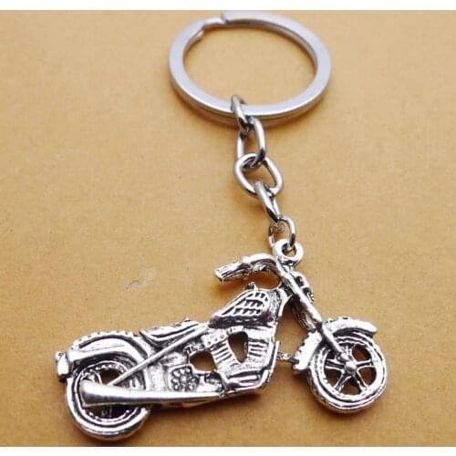 Personality Creative Keychain Waist Bag Pendant Motorcycle Alloy Keychain Car Gift Pendant Keychain