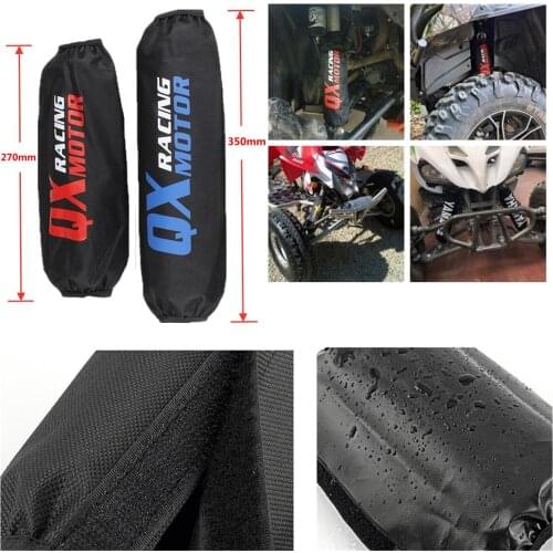 Front Fork Protector Rear Shock Absorber Guard Wrap Cover For CRF YZF KLX Dirt Bike Motorcycle ATV Quad Motocross