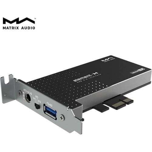 Matrix element H Hi-Fi USB 3.0 Interface expansion Card Crystek femtosecond Clock
