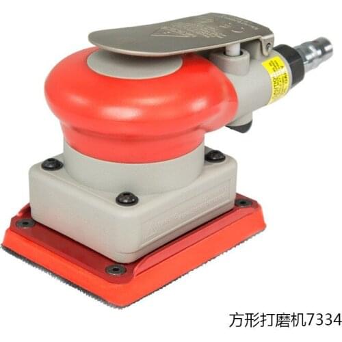 Factory direct sales Rongpeng pneumatic tools 7334 square grinder woodworking furniture pneumatic grinder wholesale