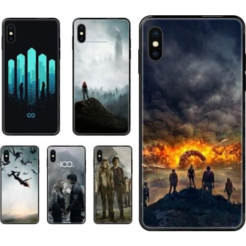 Special Luxury Black Soft Phone Case Lady The 100 Tv Shows Movie For Xiaomi Redmi Note 4 5 5A 6 7 8 8T 9 9S Pro Max