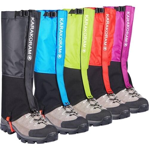 Waterproof Snow Leg Gaiters Hiking Boot Legging Shoes Warmer Snake Shoe Cover Tourist Outdoor Camping Trekking Climbing Hunting