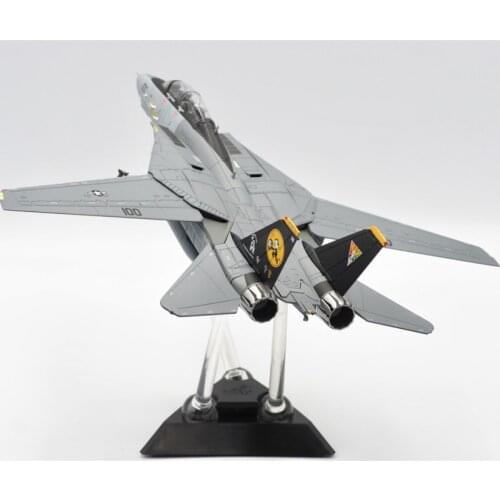 1/72 Alloy Finished Product US Navy F-14D F14 Tomcat Fighter VF-31 Bombcat Squadron Limited Edition Collectible Toy Model Gift
