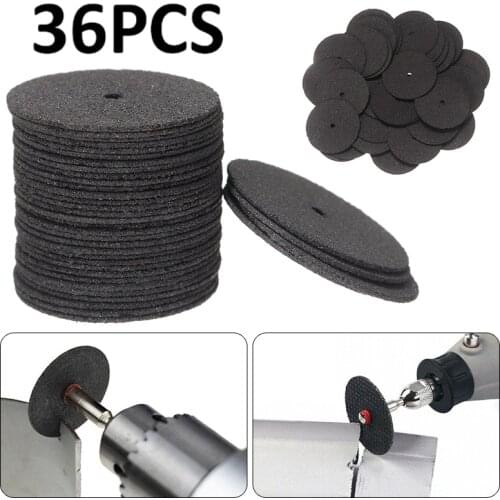 36pcs Metal Cutting Discs Abrasive Tools Grinder Rotary Tool Circular Saw Blade Woodworking Metal Rotary Cut Off Wheels Disc Set