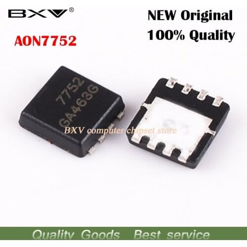 5pcs AON7752 AO7752 7752 MOSFET QFN-8 new original free shipping