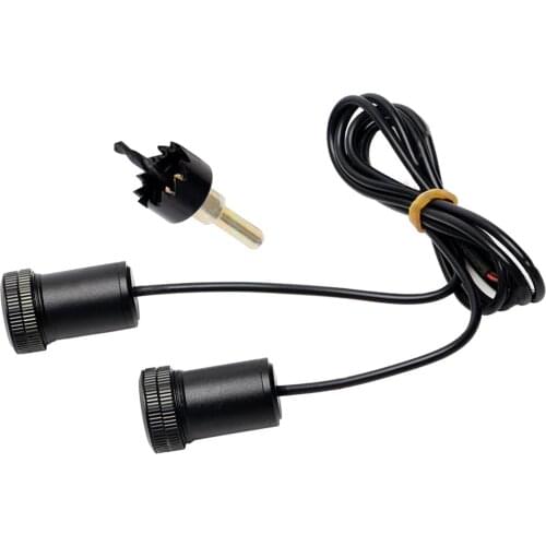 5W Universal Car Courtesy Lights LED Projector Shadow Welcome Lamps