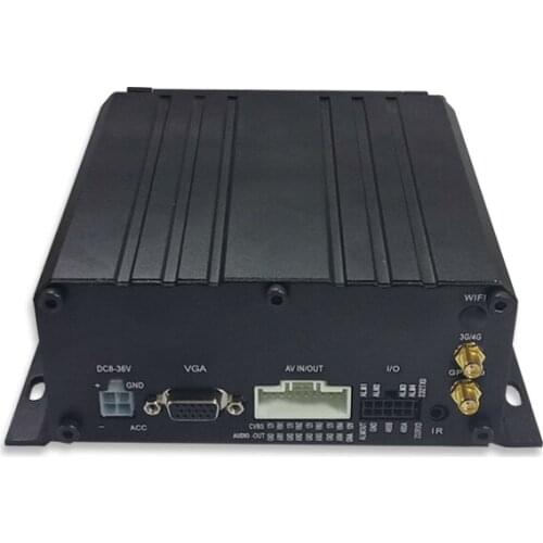 Vehicle Car Trailer Truck Taxi School Bus AHD 1080P 4 Channels HDD SD Card Mobile DVR with GPS 3G 4G