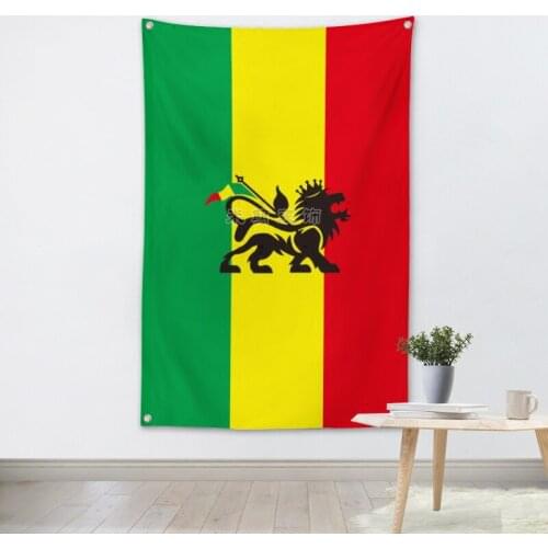 Jamaica Reggae Music Band Banners Wall Flags Tapestry Cloth Art Bar Cafe Hotel Theme Background Decoration