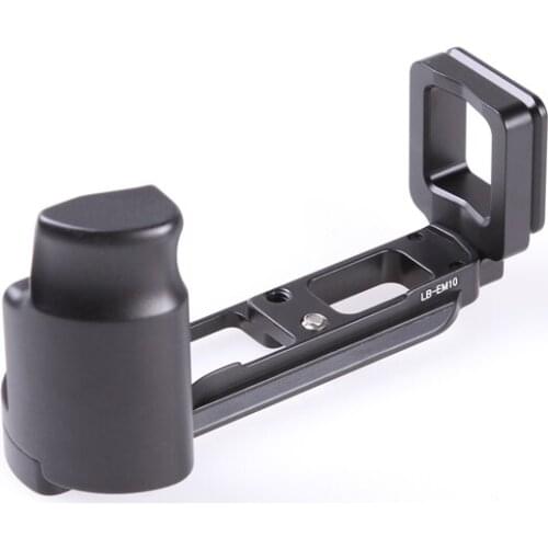 EM10II Quick Release QR L Plate/Bracket Holder hand Grip for Olympus OM-D E-M10 Mark II E-M10II RRS SUNWAYFOTO Markins