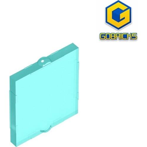 [Gobricks] GDS-791 Building block(No.60601-86209)GLASS FOR FRAME 1X2X2 - 1x2x2 Glass