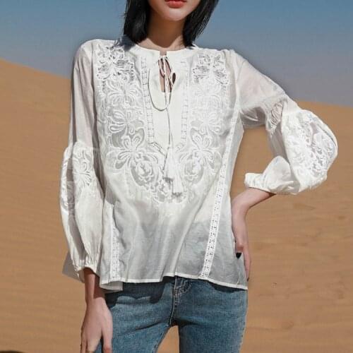 JASTIE Womens Silk Shirts