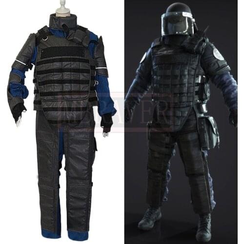 Tom Clancys Rainbow Six Siege Montagne Gilles Toure Halloween Uniform Outfit Cosplay Costume Customize Any Size