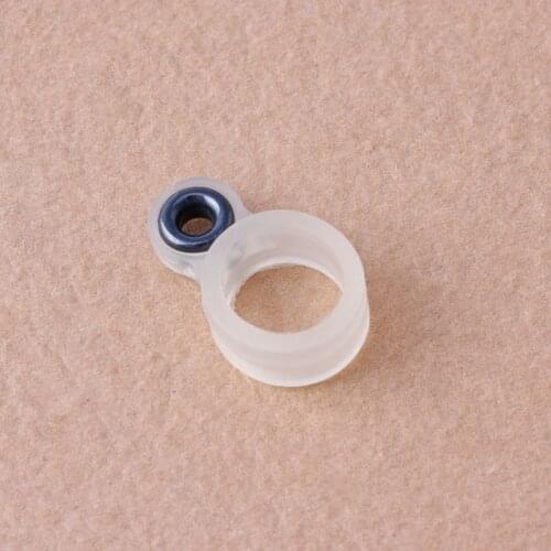 MXLD 14Pcs Fishing Rod Wire Ring Fishing Line Guide Ring Silicone Different Size 1-14
