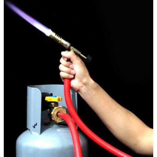 Liquefied gas spray gun gas Torch Refrigerator Conditioning Tool Electronic ignition LPG GAS