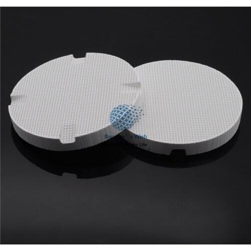 Dentist Clinic 2Pcs Pore Porcelain Honeycomb Firing Trays FOR Dental Lab