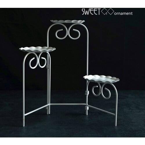 Cupcakes Scaletta supporto pieghevole in grado di cookie decorazione la cerimonia nuziale dolce dessert table baker display